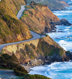 Highway 1.  Bang California
