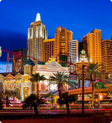 Thành phố Las Vegas về đêm
